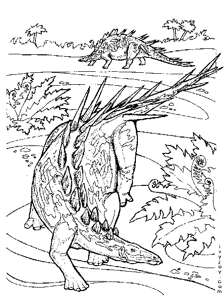 Kentrosaurus lived during the Jurassic period. Kentrosaurus, pronounced 'ken-troh-saw-rus' means 'spiked lizard'. Kentrosaurus lived in Africa.