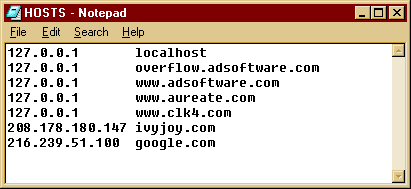 HOSTS File