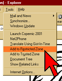 Tools Dialog Box