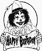Birthday Clown